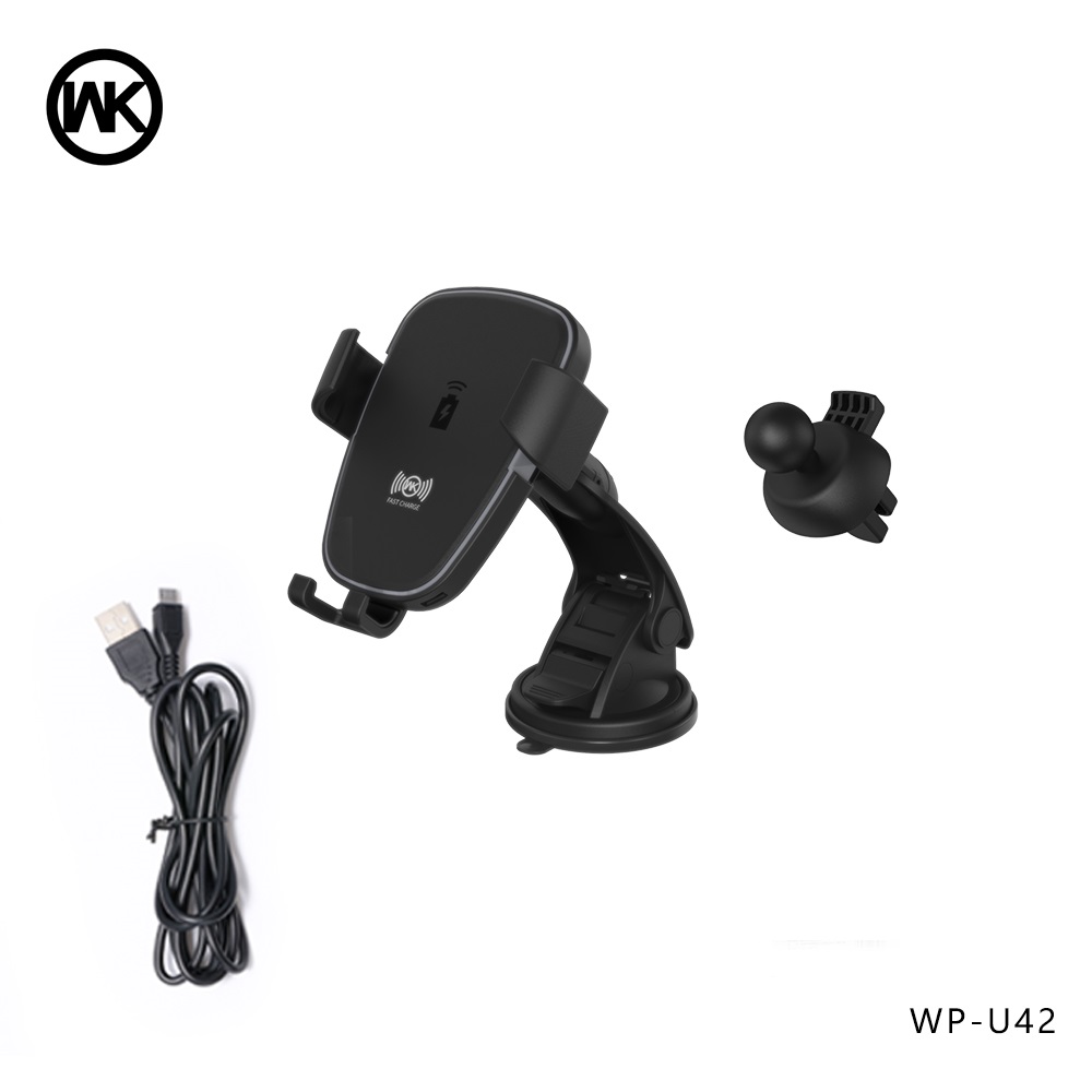 Navigators Car Holder with Wireless Fast Charger WP-U42