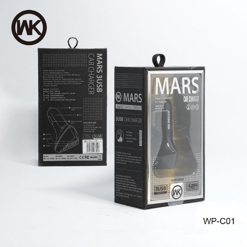 Martian 3 USB Car Charger WP-C01