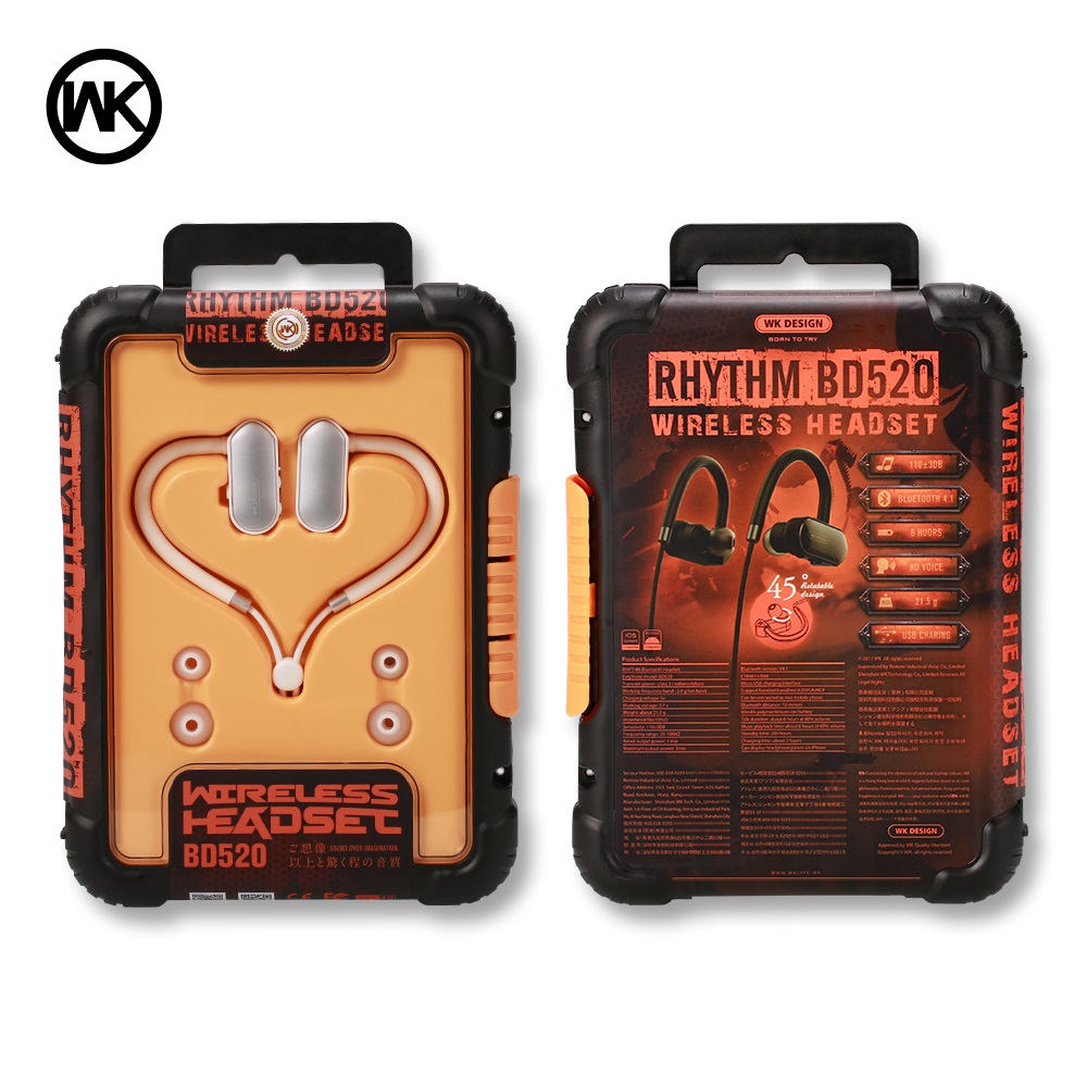 Wireless Headset with Secure Fit BD520