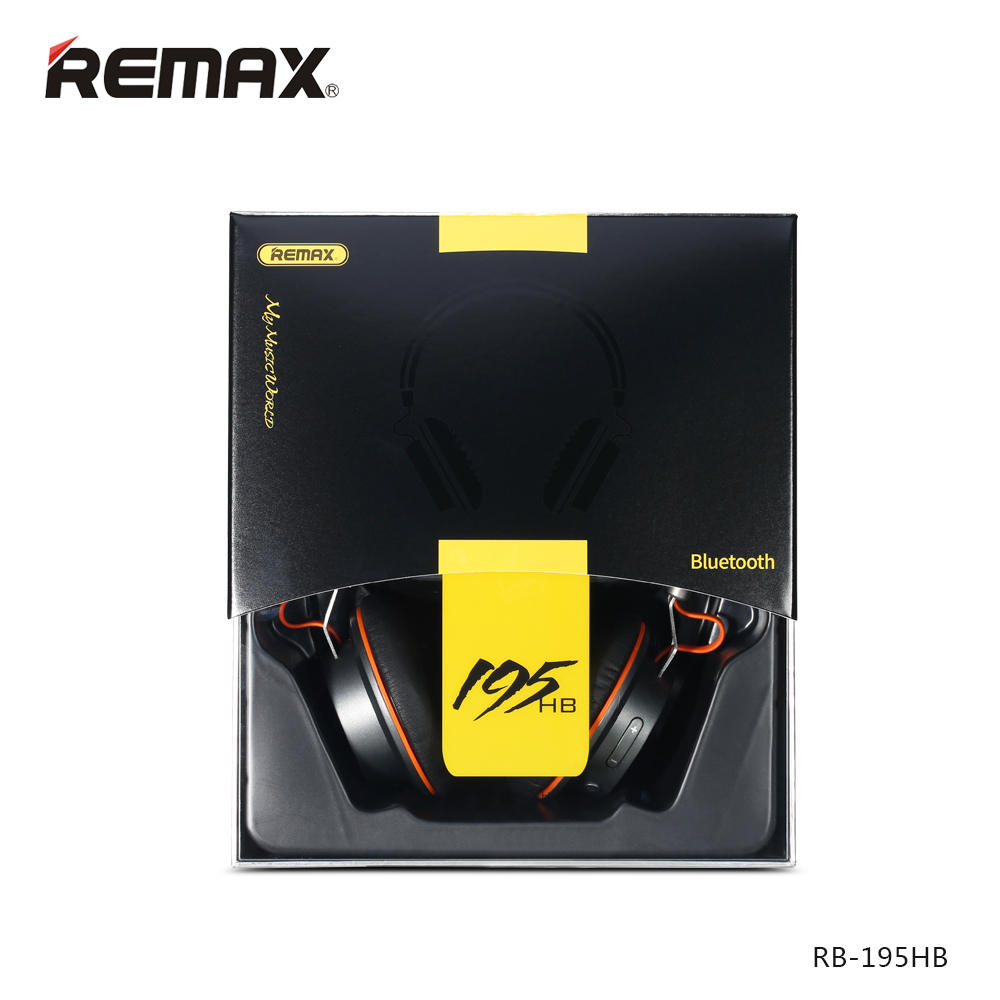 Bluetooth Gaming Headset with Genuine Leather REMAX RB-195HB