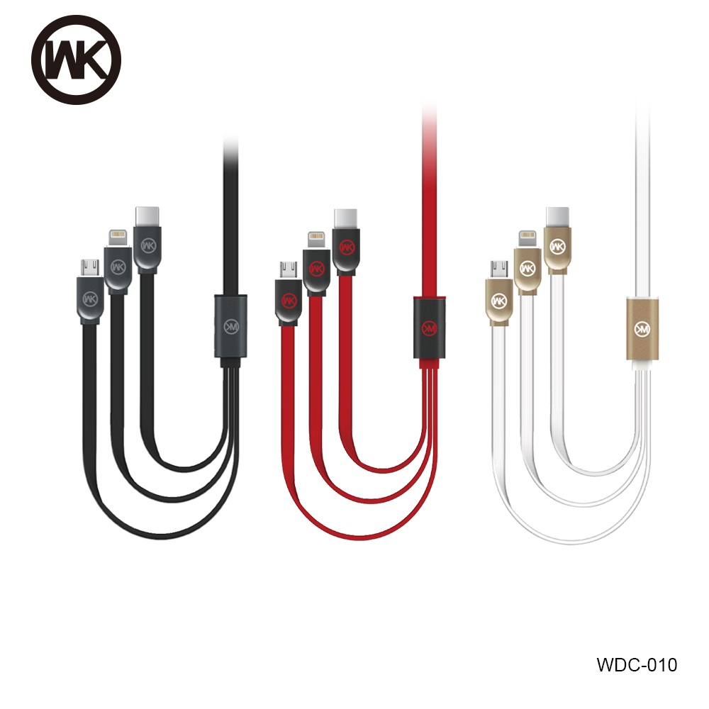 Platinum 3 in 1 Charging Cable WDC-010