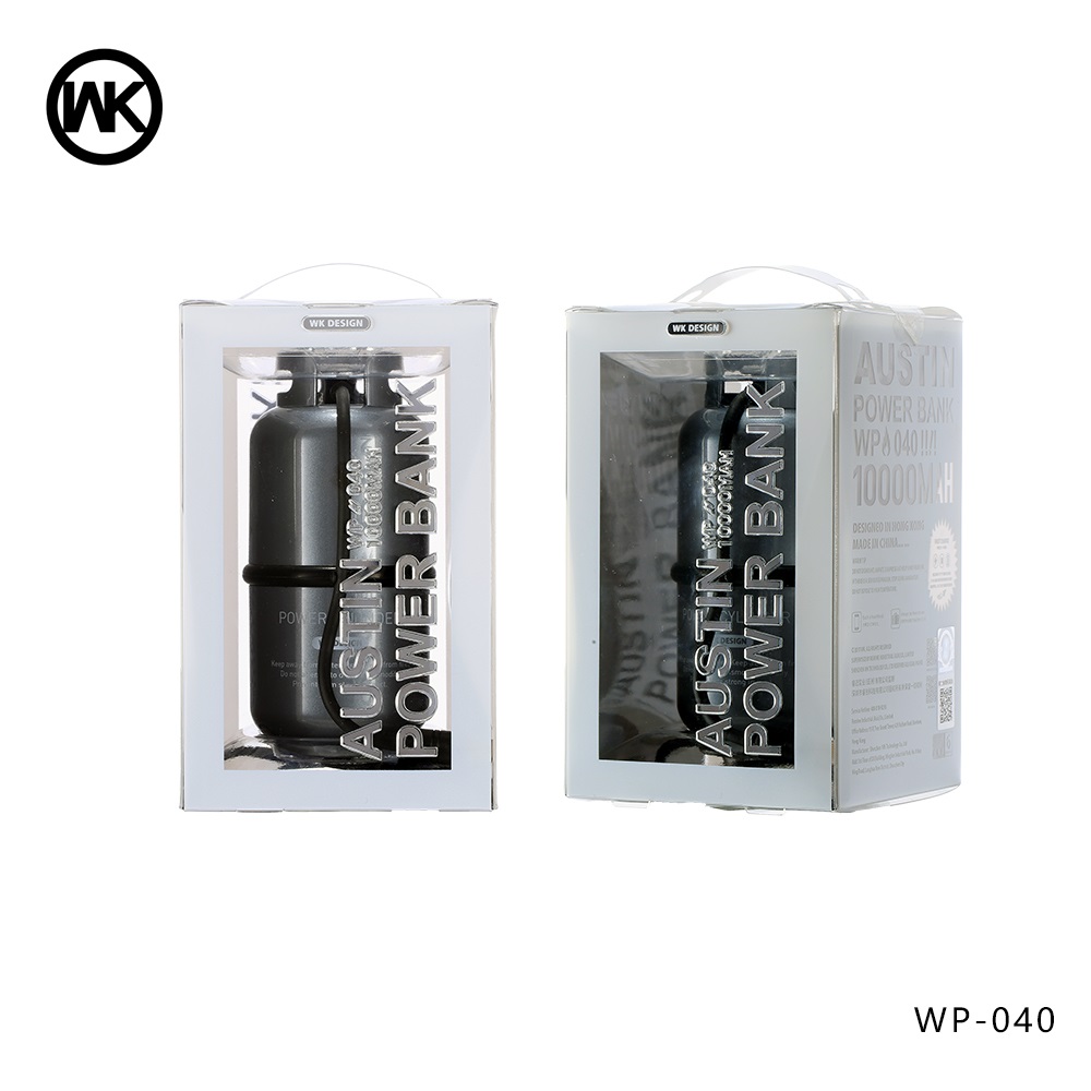 Unique Gas Pipe Design Power Bank with Cable WP-040