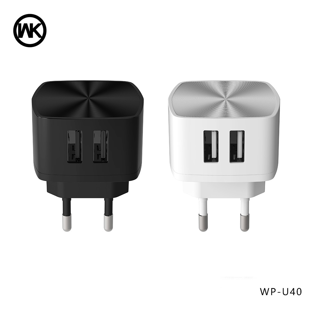 Dual Port USB Wall Charger  WP-U40
