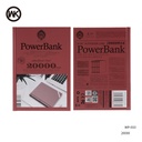 20000 mAh Notebook Shape Portable Power Bank WP-033