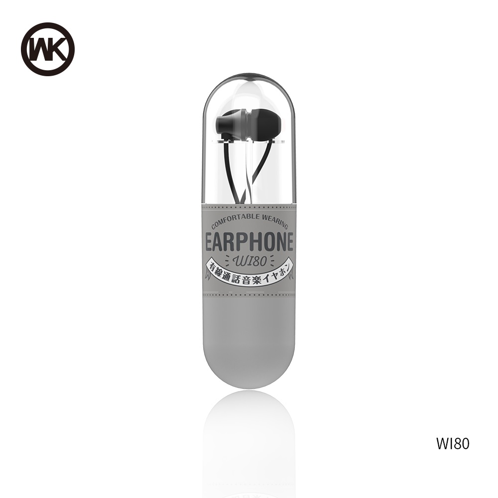 Bass Earphones with Cable WI80