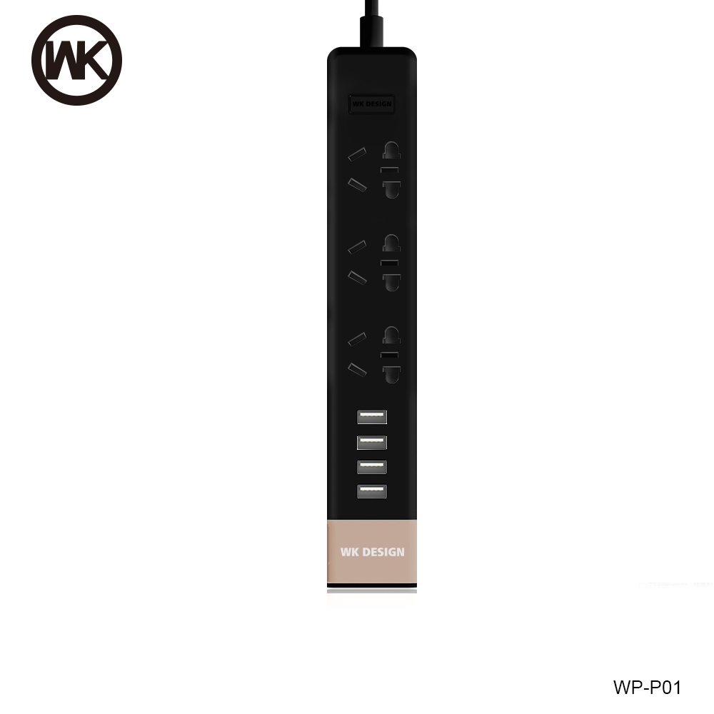 Power Strip with 4 USB Socket  WP-P01