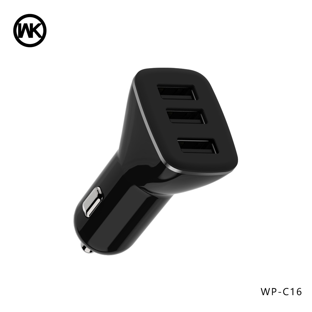 3USB Car Fast Charging Adapter WP-C16