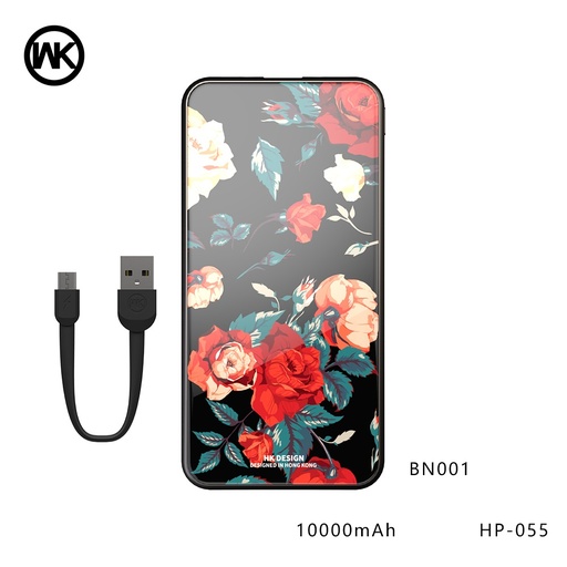 [PWB-TEN-0004] Batterie Externe Power Bank 10000mAh HP-055