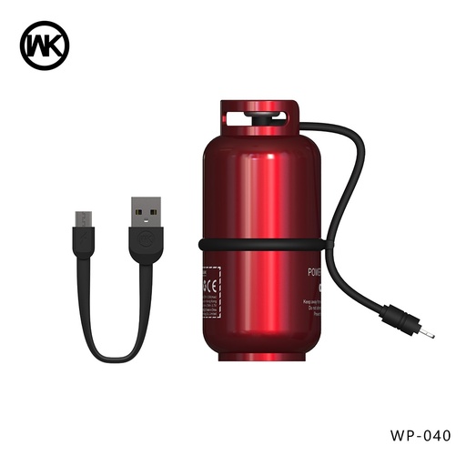 [PWB-TEN-0012] Unique Gas Pipe Design Power Bank with Cable WP-040