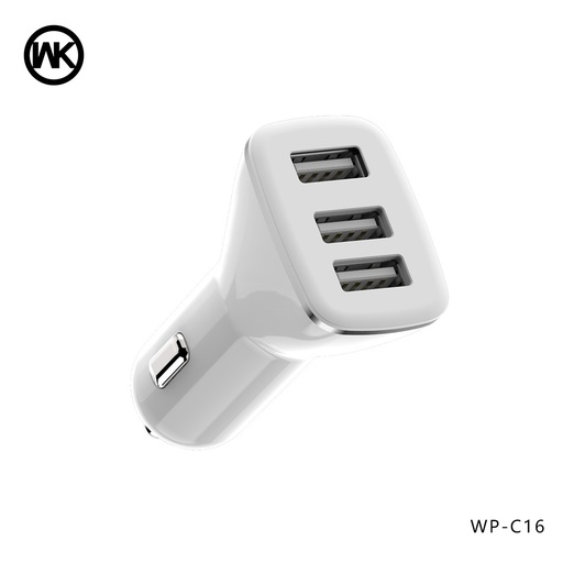 [CAC-CCH-0001] 3USB Car Fast Charging Adapter WP-C16